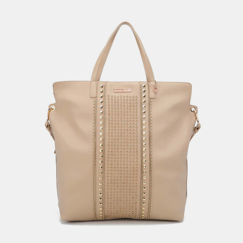 
                      
                        Nicole Lee USA Studded Large Tote Bag
                      
                    