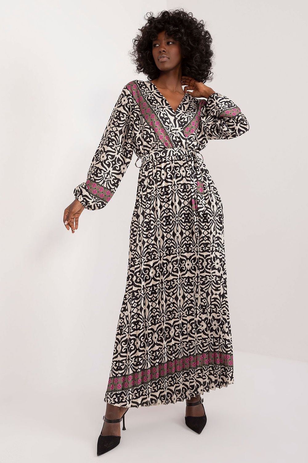 Maxi Dress With Colorful Print