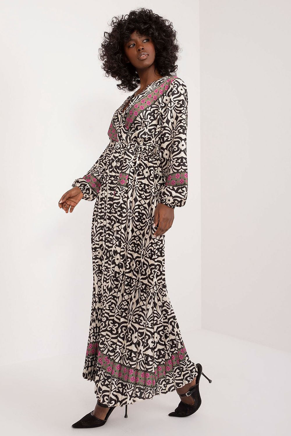 Maxi Dress With Colorful Print