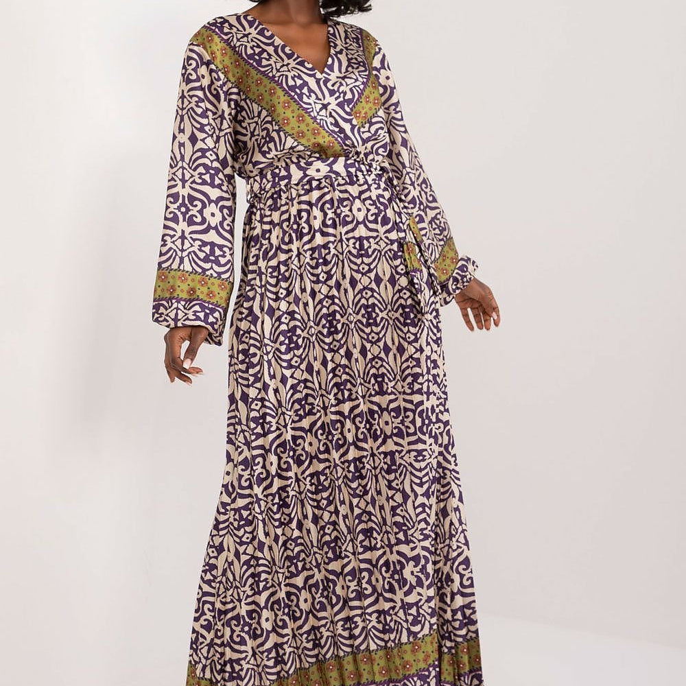 
                      
                        Maxi Dress With Colorful Print
                      
                    