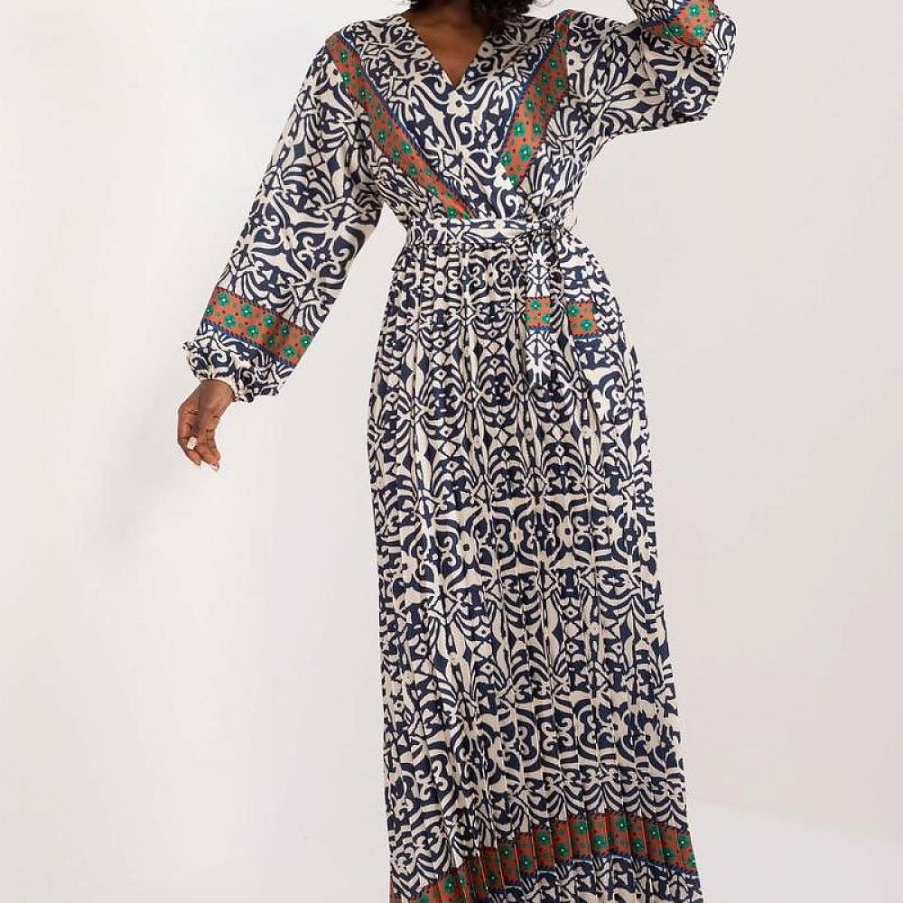 
                      
                        Maxi Dress With Colorful Print
                      
                    