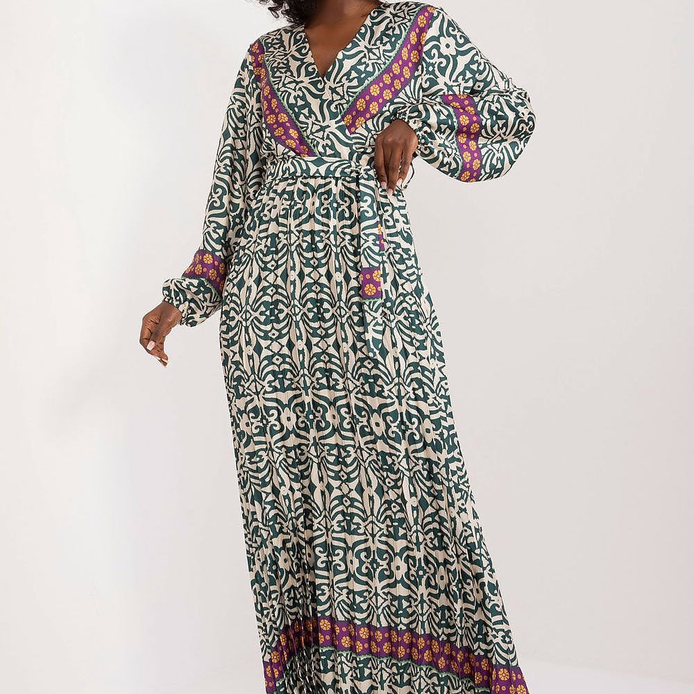 
                      
                        Maxi Dress With Colorful Print
                      
                    