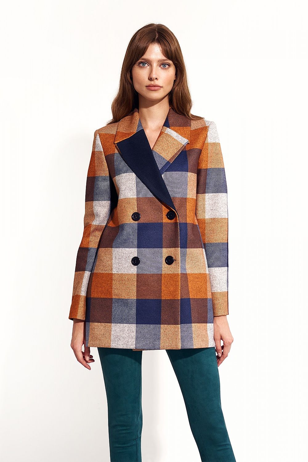 Autumn Check Coat