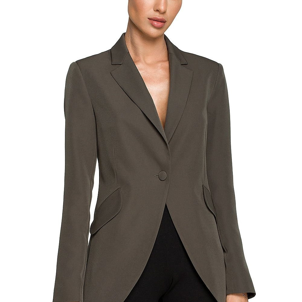 
                      
                        Classic Slant Pocket Blazer
                      
                    