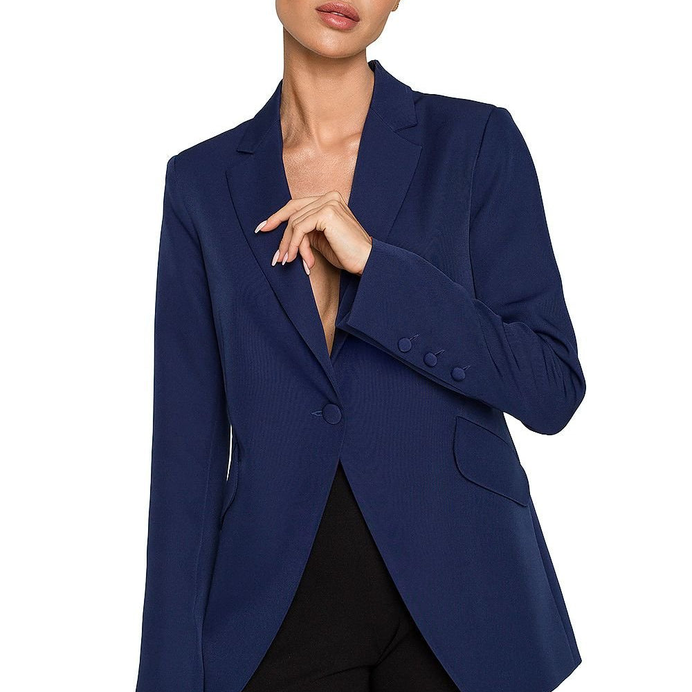 
                      
                        Classic Slant Pocket Blazer
                      
                    