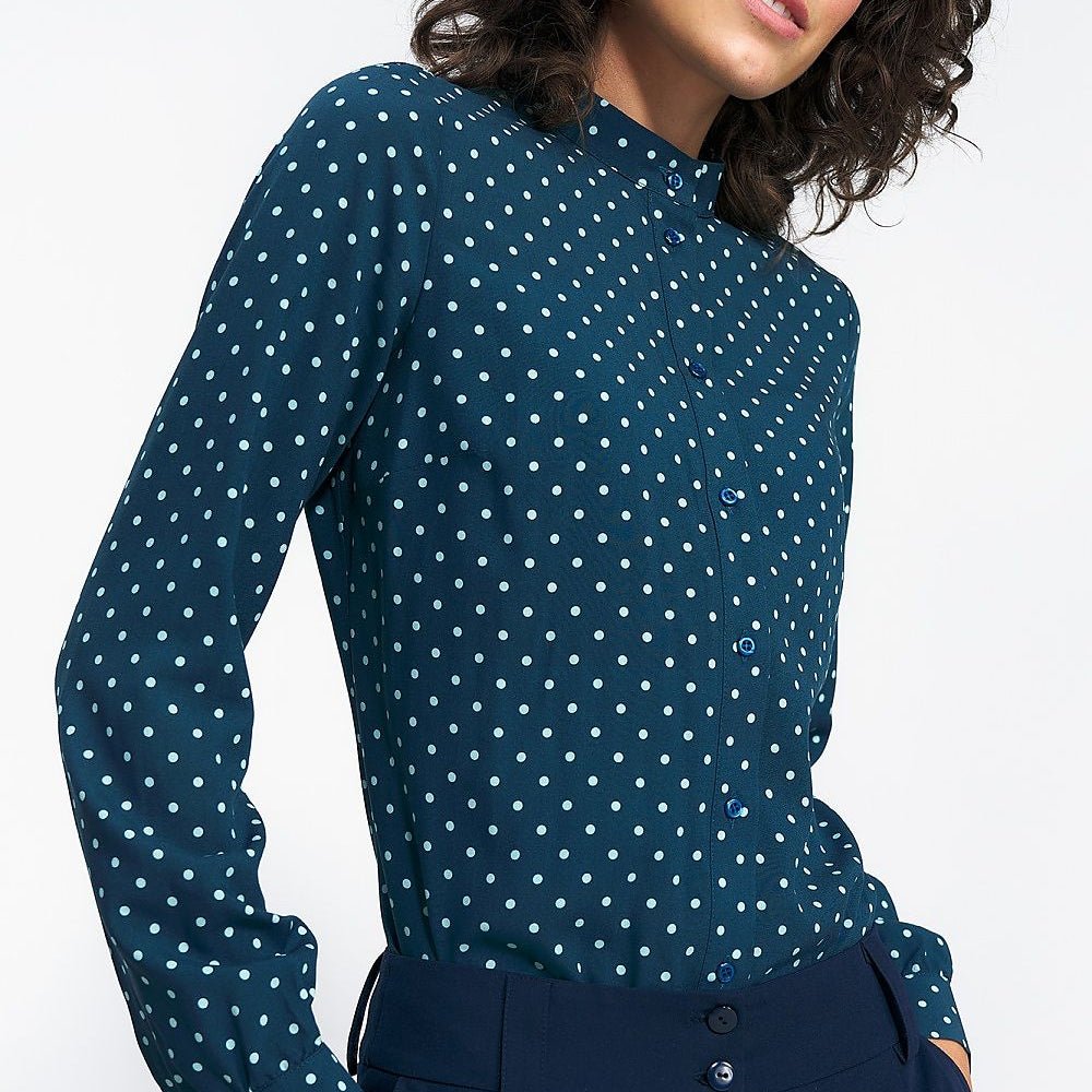 Long Sleeve Autumn Botton Down Shirt