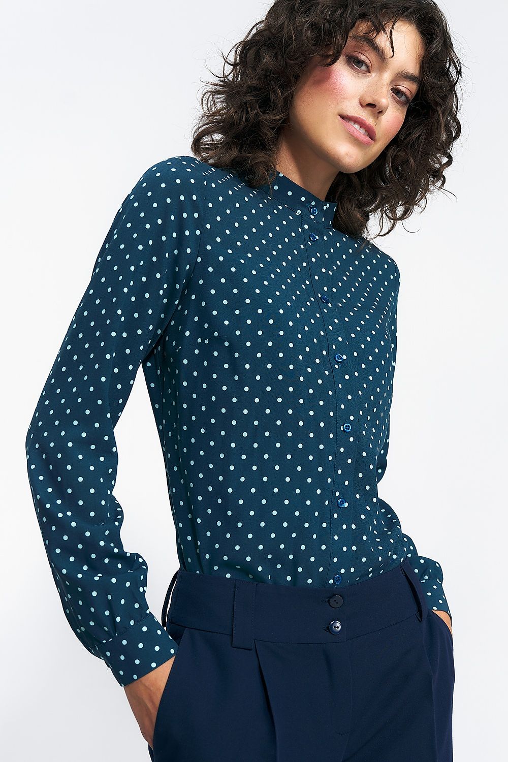 Long Sleeve Autumn Botton Down Shirt